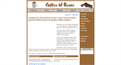 Desktop Screenshot of coffee-n-beans.com
